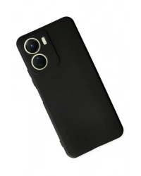 Newface Vivo Y16 Kılıf First Silikon - Siyah