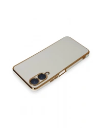 Newface Vivo Y17S Kılıf Volet Silikon - Beyaz