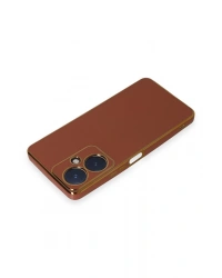 Newface Vivo Y27 Kılıf Volet Silikon - Kırmızı