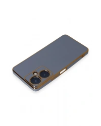 Newface Vivo Y27 Kılıf Volet Silikon - Mavi