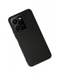 Newface Vivo Y35 Kılıf First Silikon - Siyah