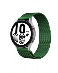 Newface Watch 20mm Metal Mıknatıslı Kordon - Haki Yeşil