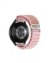 Newface Watch 22mm KR410 Kumaş Kordon - Pembe