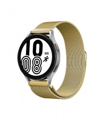 Newface Watch 22mm Metal Mıknatıslı Kordon - Gold