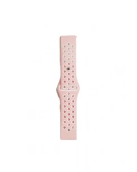 Newface Watch 22mm Spor Delikli Kordon - Pembe-Beyaz