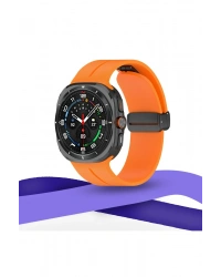 Newface Watch 7 Ultra KR418 Tender Silikon Kordon - Bordo