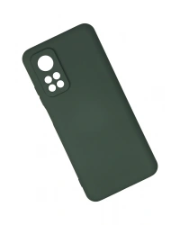 Newface Xiaomi Mi 10T Kılıf Nano içi Kadife Silikon - Koyu Yeşil