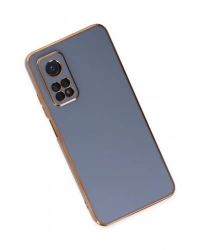 Newface Xiaomi Mi 10T Kılıf Volet Silikon - Mavi