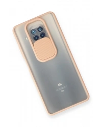 Newface Xiaomi Mi 10T Lite Kılıf Palm Buzlu Kamera Sürgülü Silikon - Pembe