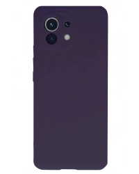 Newface Xiaomi Mi 11 Kılıf Nano içi Kadife Silikon - Mor