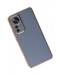 Newface Xiaomi Mi 12T Pro Kılıf Volet Silikon - Mavi