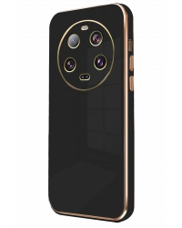 Newface Xiaomi Mi 14 Ultra Kılıf Volet Silikon - Siyah