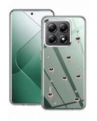 Newface Xiaomi Mi 14T Pro Fiyonk Desenli Kapak - Desen 1