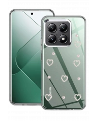 Newface Xiaomi Mi 14T Pro Fiyonk Desenli Kapak - Desen 10