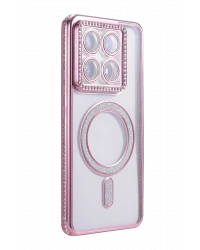 Newface Xiaomi Mi 14T Pro Joke Simli Magneticsafe Kılıf - Pembe