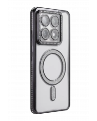 Newface Xiaomi Mi 14T Pro Joke Simli Magneticsafe Kılıf - Siyah