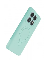 Newface Xiaomi Mi 14T Pro Regal Magsafe Standlı Kapak - Su Yeşili