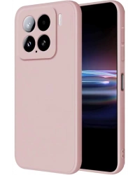 Newface Xiaomi Mi 15 Kılıf Nano içi Kadife Silikon - Pudra