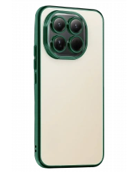 Newface Xiaomi Mi 15 Razer Lensli Silikon - Yeşil