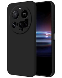 Newface Xiaomi Mi 15 Ultra Kılıf Nano içi Kadife Silikon - Siyah