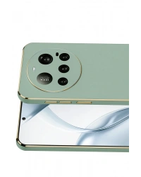 Newface Xiaomi Mi 15 Ultra Kılıf Volet Silikon - Açık Yeşil