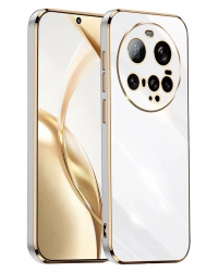 Newface Xiaomi Mi 15 Ultra Kılıf Volet Silikon - Beyaz