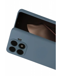 Newface Xiaomi Mi 15T Pro Nano içi Kadife Silikon - Gri