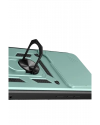 Newface Xiaomi Mi 15T Pro Pars Lens Yüzüklü Silikon - Yeşil