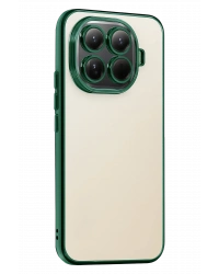 Newface Xiaomi Mi 15T Pro Razer Lensli Silikon - Yeşil