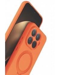 Newface Xiaomi Mi 15T Pro Regal Magsafe Standlı Kapak - Turuncu