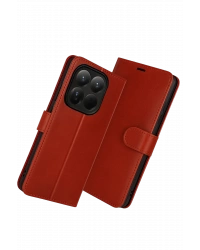 Newface Xiaomi Mi 15T Trend S Plus Kapaklı Kılıf - Kırmızı