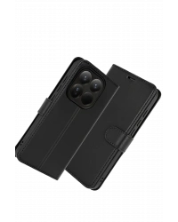 Newface Xiaomi Mi 15T Trend S Plus Kapaklı Kılıf - Siyah