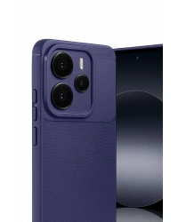 Newface Xiaomi Note 14 5G Auto Focus Karbon Kapak - Lacivert