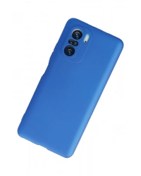 Newface Xiaomi Poco F3 Kılıf First Silikon - Mavi