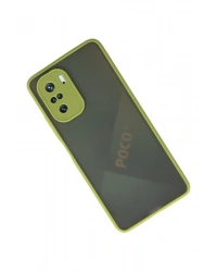 Newface Xiaomi Poco F3 Kılıf Montreal Silikon Kapak - Açık Yeşil