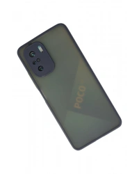 Newface Xiaomi Poco F3 Kılıf Montreal Silikon Kapak - Lacivert