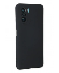 Newface Xiaomi Poco F3 Kılıf Nano içi Kadife Silikon - Lacivert