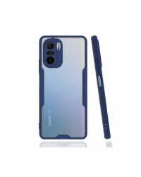 Newface Xiaomi Poco F3 Kılıf Platin Silikon - Lacivert