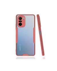 Newface Xiaomi Poco F3 Kılıf Platin Silikon - Pembe
