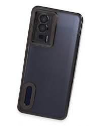 Newface Xiaomi Poco F5 Pro Kılıf Slot Silikon - Siyah