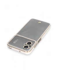 Newface Xiaomi Poco M5 Kılıf Liva Lens Silikon - Beyaz