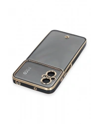 Newface Xiaomi Poco M5 Kılıf Liva Lens Silikon - Siyah