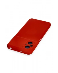 Newface Xiaomi Poco M5 Kılıf Nano içi Kadife Silikon - Kırmızı