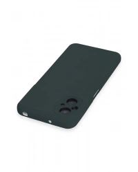 Newface Xiaomi Poco M5 Kılıf Nano içi Kadife Silikon - Koyu Yeşil