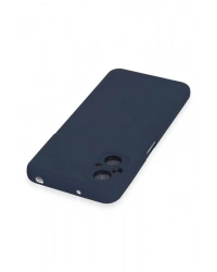 Newface Xiaomi Poco M5 Kılıf Nano içi Kadife Silikon - Lacivert