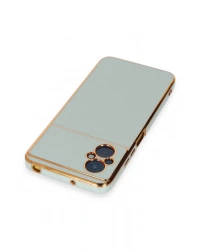 Newface Xiaomi Poco M5 Kılıf Volet Silikon - Açık Yeşil