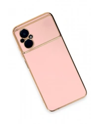 Newface Xiaomi Poco M5 Kılıf Volet Silikon - Pembe