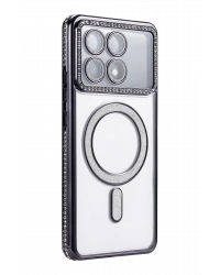 Newface Xiaomi Poco X6 Pro Joke Simli Magneticsafe Kılıf - Siyah