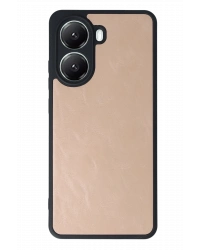 Newface Xiaomi Poco X7 Pro Kılıf Aras Deri Kapak - Pudra