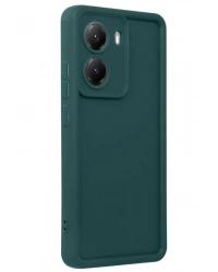 Newface Xiaomi Poco X7 Pro Viera Silikon - Koyu Yeşil